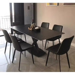 ダイニングテーブル・2人/4人/6人掛け・食卓・食事テーブル・モダン・セラミック・艶消し・ミニマリスト