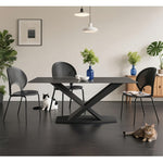 ダイニングテーブル・2人/4人/6人掛け・食卓・食事テーブル・モダン・セラミック・艶消し・ミニマリスト