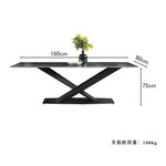 ダイニングテーブル・2人/4人/6人掛け・食卓・食事テーブル・モダン・セラミック・艶消し・ミニマリスト