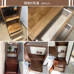 Casaconer | キャビネット・幅80cm・サイドボード・リビング・ローチェスト・収納・棚・食器棚・コンパクト・省スペース・扉・木製