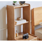 Casaconer | キャビネット・幅80cm・サイドボード・リビング・ローチェスト・収納・棚・食器棚・コンパクト・省スペース・扉・木製