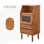 Casaconer | キャビネット・幅80cm・サイドボード・リビング・ローチェスト・収納棚・食器棚・コンパクト・省スペース・扉・木製