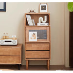 Casaconer | キャビネット・幅80cm・サイドボード・リビング・ローチェスト・収納棚・食器棚・コンパクト・省スペース・扉・木製