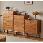 Casaconer | キャビネット・幅80cm・サイドボード・リビング・ローチェスト・収納・棚・食器棚・コンパクト・省スペース・扉・木製