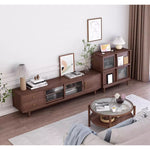 Casaconer | キャビネット・幅80cm・サイドボード・リビング・ローチェスト・収納・棚・食器棚・コンパクト・省スペース・扉・木製