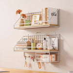 Casaconer | ウォールシェルフ・おしゃれ・北欧・収納・収納棚・玄関・壁面収納・幅35・奥行10