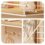 Casaconer | ウォールシェルフ・おしゃれ・北欧・収納・収納棚・玄関・壁面収納・幅35・奥行10