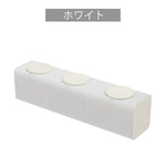 Casaconer | 伸縮式ペーパーベンチ・幅120~250cm・折りたたみ可能・軽量設計・コンパクト収納・スタイリッシュデザイン・紙素材使用・ホワイト/ブラウン