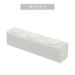 伸縮式ペーパーベンチ・幅120~250cm・折りたたみ可能・軽量設計・コンパクト収納・スタイリッシュデザイン・紙素材使用・ホワイト/ブラウン/グレ-
