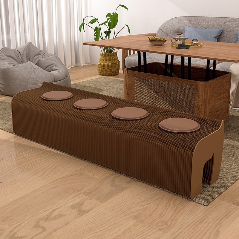 折りたたみペーパーチェア 折りたたみペーパースツール スタイリッシュ 家庭用シッティングチェア 自宅 寝室 リビングルーム 装飾 紙製 おりたたみ 軽量 コンパクト 防水 耐荷重 オフィス 北欧風 おしゃれ プレゼント かわいい