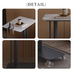 Casaconer | 【簡単組立】サイドテーブル・セラミック・おしゃれ・北欧・モダン・韓国風・収納・寝室収納・収納ラック・リビング収納