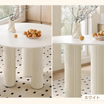 Casaconer | カフェテーブル・セラミック・韓国・北欧・おしゃれ・ダイニングテーブル・一人暮らし・80・60・100・7日内出荷