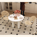 Casaconer | カフェテーブル・セラミック・韓国・北欧・おしゃれ・ダイニングテーブル・一人暮らし・80・60・100・7日内出荷