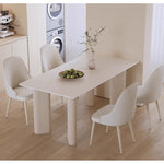 ダイニングテーブル,2人掛け,4人掛け,6人掛け,食卓,食事テーブル,クリーム風,セラミック,デザイン感,日々の暮らしを引き立てる