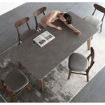 Casaconer | ダイニングテーブル・セラミックテーブル・セラミック天板・おしゃれ・モダン・リビング・ダイニングテーブル単品・幅120・幅140・幅160・6人掛け