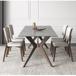 Casaconer | ダイニングテーブル・セラミックテーブル・セラミック天板・おしゃれ・モダン・リビング・ダイニングテーブル単品・幅120・幅140・幅160・6人掛け