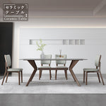 Casaconer | ダイニングテーブル・セラミックテーブル・セラミック天板・おしゃれ・モダン・リビング・ダイニングテーブル単品・幅120・幅140・幅160・6人掛け