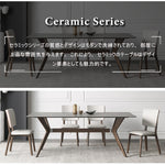Casaconer | ダイニングテーブル・セラミックテーブル・セラミック天板・おしゃれ・モダン・リビング・ダイニングテーブル単品・幅120・幅140・幅160・6人掛け