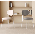 Casaconer | ダイニングチェア・2脚/4脚セット・レザー・チェア・ダイニングチェアー・ダイニング・チェアー・椅子・いす・イス・食卓椅子・レザー・スチール・リビングチェア・おしゃれ・椅子・チェア・北欧・ヴィンテージ・合皮・シンプル・リビング