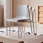 Casaconer | ダイニングチェア・2脚/4脚セット・レザー・チェア・ダイニングチェアー・ダイニング・チェアー・椅子・いす・イス・食卓椅子・レザー・スチール・リビングチェア・おしゃれ・椅子・チェア・北欧・ヴィンテージ・合皮・シンプル・リビング