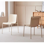 Casaconer | ダイニングチェア・2脚/4脚セット・レザー・チェア・ダイニングチェアー・ダイニング・チェアー・椅子・いす・イス・食卓椅子・レザー・スチール・リビングチェア・おしゃれ・椅子・チェア・北欧・ヴィンテージ・合皮・シンプル・リビング