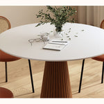 Casaconer | ダイニングテーブル・セラミック・木製・天然木・ナチュラル・北欧・モダン・韓国インテリア・3人掛け