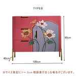 Casaconer | キャビネット・おしゃれ・北欧・シンプル・収納棚・リビング・収納・リビングボード・5段