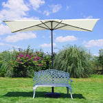 Casaconer | ガーデンパラソル・手動開閉タイプ・丸・幅300cm・日よけ・雨よけ対応・アウトドア