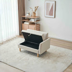 Casaconer | ソファー・ハイバック・ソファーベッド・2人掛け・ソファ・ソファベッド・コンパクトソファ・ローソファー・ローソファ・一人用・コンパクト・ベージュ・おしゃれ・モダン・北欧・7日内出荷