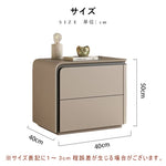 【完成品】ナイトテーブル サイドテーブル ベッドサイドチェスト ベッドサイド 合皮 収納 おしゃれ コンセント 引き出し シンプル モダン カーキ ベージュ シンプル 寝室収納 読書 スリム コンパクト 韓国風 北欧 モダン