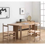 Casaconer | ダイニングテーブル単品・木製・天然木・おしゃれ・ダイニング・リビングテーブル・4人掛け・6人掛け・幅140