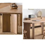 Casaconer | ダイニングテーブル単品・木製・天然木・おしゃれ・ダイニング・リビングテーブル・4人掛け・6人掛け・幅140