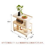 Casaconer | センターテーブル・幅60cm・幅80cm・おしゃれ・北欧・リビング・収納・棚付き・収納棚・飾り棚・韓国インテリア・おしゃれ