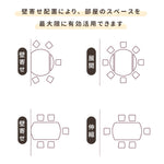 Casaconer | セラミックダイニングテーブル・折りたたみ・丸テーブル・2人・4人・6人・折り畳み・テーブルのみ・ダイニング・幅120・丸・円型・シンプル・4人掛け用・6人掛け用・木製・おしゃれ・食卓・北欧・大理石柄・丸型・テーブル単品・グレー