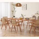 Casaconer | ダイニングテーブル単品・木製・天然木・おしゃれ・ダイニング・リビングテーブル・4人掛け・6人掛け・幅120