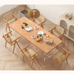 Casaconer | ダイニングテーブル単品・木製・天然木・おしゃれ・ダイニング・リビングテーブル・4人掛け・6人掛け・幅120