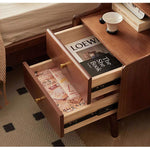 Casaconer | ナイトテーブル・おしゃれ・木製ナイトテーブル・寝室・収納・サイドテーブル・ミニテーブル・ベッドサイドチェスト