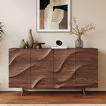 キャビネット サイドボード リビングボード 幅120cm 幅150cm 北欧 木製 おしゃれ 脚付き 本棚 シンプル 扉付き ヴィンテージ リビング収納 テレビボード テレビ台 ハイタイプ 収納 チェスト 収納棚 大型 a4 木目調