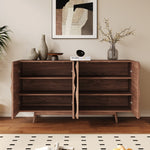 キャビネット サイドボード リビングボード 幅120cm 幅150cm 北欧 木製 おしゃれ 脚付き 本棚 シンプル 扉付き ヴィンテージ リビング収納 テレビボード テレビ台 ハイタイプ 収納 チェスト 収納棚 大型 a4 木目調