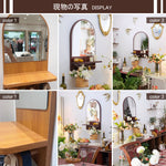 Casaconer | 組立品・鏡・壁掛け・楕円形・丸型・30・×・50・cm・おしゃれ・オーバル・鏡・ミラー・ウォールミラー・壁掛け鏡・ラウンドミラー・北欧・玄関鏡・リビング鏡・オーバル型・オーバルミラー・玄関・洗面所・洗面台・洗面・姿見・鏡・ミラー・壁・掛け