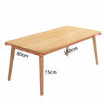 Casaconer | ダイニングテーブル単品・木製・おしゃれ・リビングテーブル・幅140・4人掛け・6人掛け