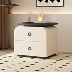 サイドテーブル おしゃれ 収納 ナイトテーブル スリム 北欧 引き出し ベッドサイド ソファベッド サイドテーブル モダン 2段 寝室収納 収納ラック リビング収納 韓国風 可愛い白 ホワイト グレー サイドチェスト