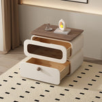 サイドテーブル おしゃれ 収納 ナイトテーブル スリム 北欧 引き出し ベッドサイド ソファベッド サイドテーブル モダン 2段 寝室収納 収納ラック リビング収納 韓国風 可愛い サイドチェスト