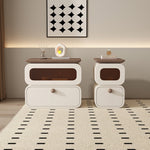 サイドテーブル おしゃれ 収納 ナイトテーブル スリム 北欧 引き出し ベッドサイド ソファベッド サイドテーブル モダン 2段 寝室収納 収納ラック リビング収納 韓国風 可愛い サイドチェスト