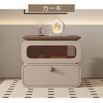 サイドテーブル おしゃれ 収納 ナイトテーブル スリム 北欧 引き出し ベッドサイド ソファベッド サイドテーブル モダン 2段 寝室収納 収納ラック リビング収納 韓国風 可愛い サイドチェスト