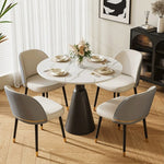 Casaconer | ダイニングテーブル・セラミック・おしゃれ・北欧・円形・幅120・2人用・4人用