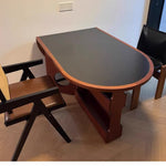 Casaconer | ダイニングテーブル・テーブル・折りたたみ・4人・6人・折り畳みダイニングテーブル・セラミック・テーブルのみ・ダイニング・幅160/180・シンプル・4人掛け用・6人掛け用・おしゃれ・食卓・北欧・アンティーク風・カフェ風・テーブル単品