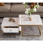 Casaconer | テーブル・セラミックテーブル・セラミック・北欧・おしゃれ・シンプル・かわいい・リビングテーブル・リビング・一人暮らし・収納付