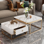 Casaconer | テーブル・セラミックテーブル・セラミック・北欧・おしゃれ・シンプル・かわいい・リビングテーブル・リビング・一人暮らし・収納付