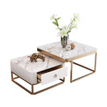 Casaconer | テーブル・セラミックテーブル・セラミック・北欧・おしゃれ・シンプル・かわいい・リビングテーブル・リビング・一人暮らし・収納付